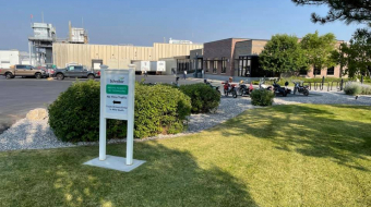 a picture of Schreiber Foods Landscaping Project