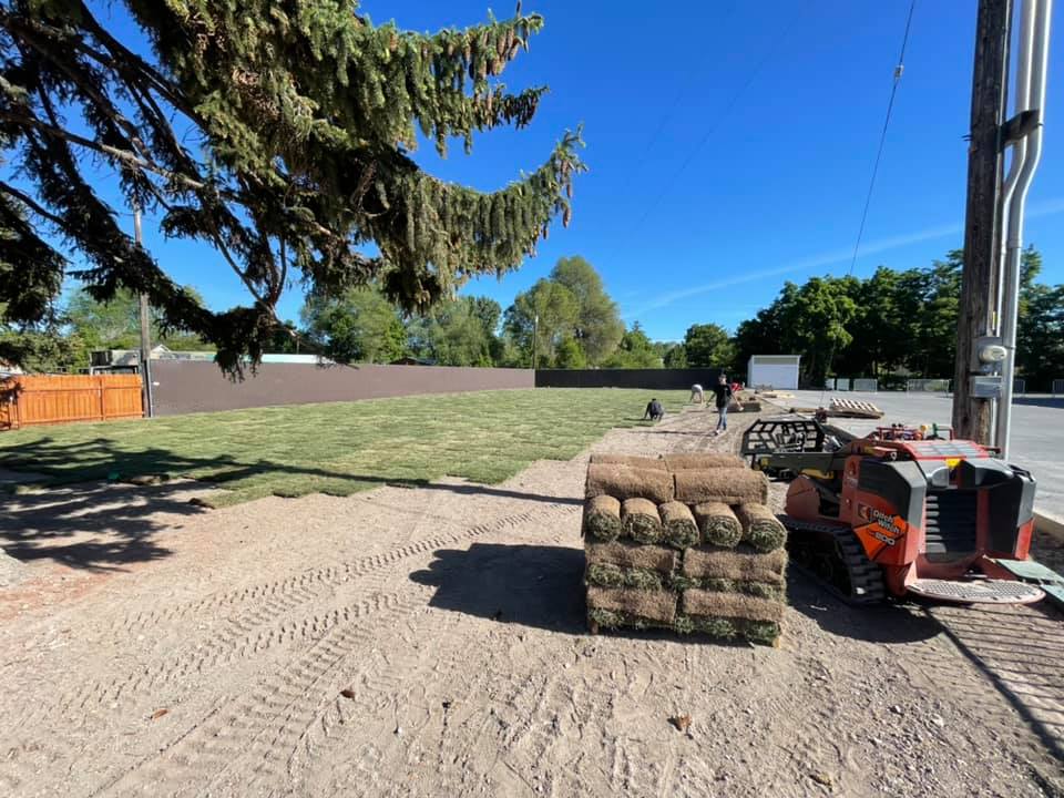 sod installation in logan utah