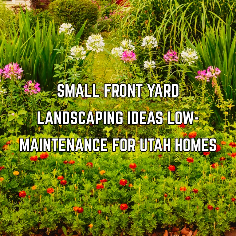 Small Front Yard Landscaping Ideas Low-Maintenance for Utah Homes