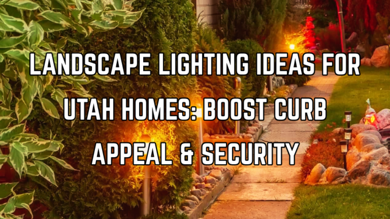 Landscape Lighting Ideas for Utah Homes